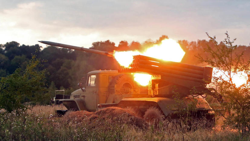 Ополченцы сообщают, что украинская армия разместила установки «Град» у Славянска