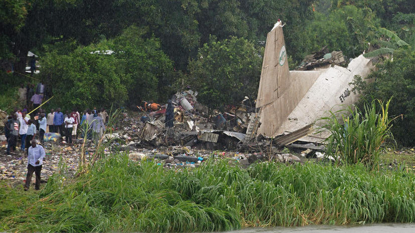 В Южном Судане потерпел крушение самолёт, погиб один россиянин