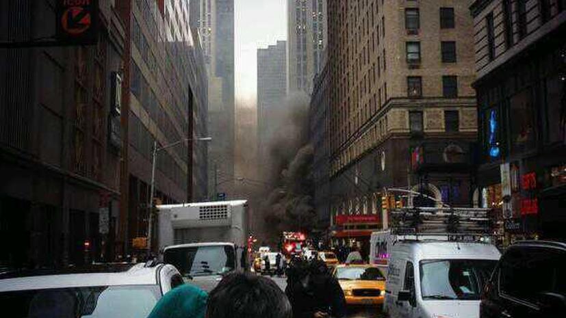 Подземный взрыв напугал обитателей Манхэттена