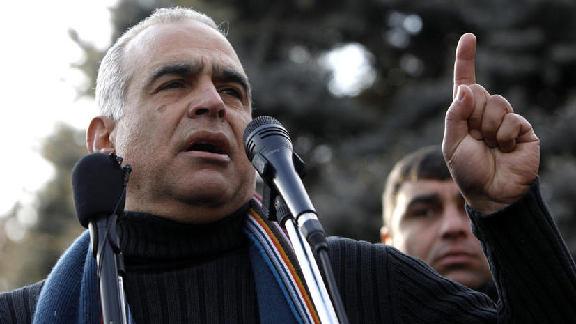 Лидер «привет-революции» в Армении объявил голодовку