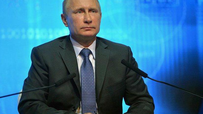 Французские журналисты признали Путина «главным действующим лицом» года