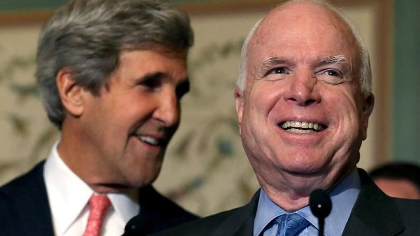Маккейн и Керри, обвиняя Асада, ссылались на заключение фальшивого эксперта