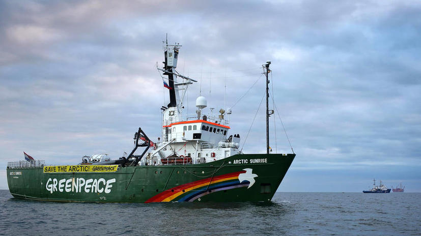 Расследовать действия команды ледокола Greenpeace будет Следственный комитет
