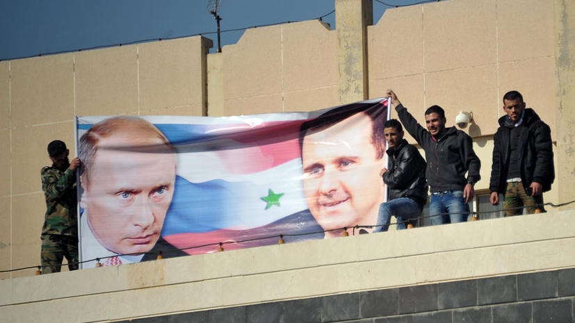 Владимир Путин поздравил Башара Асада с освобождением Пальмиры