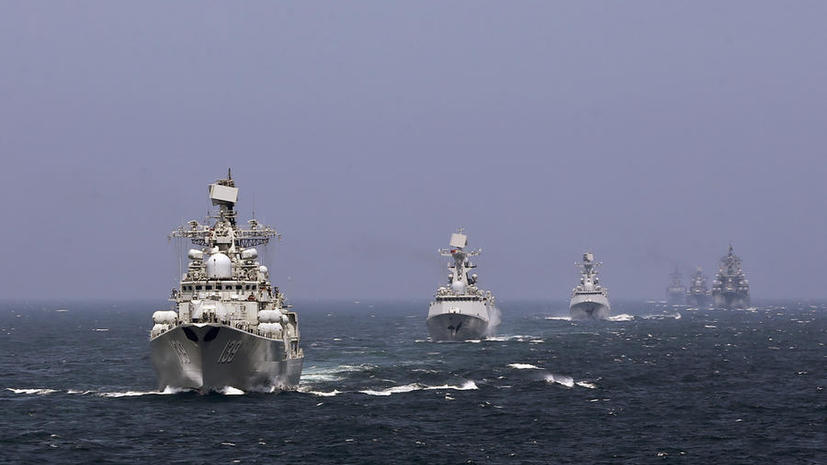 Эксперты считают совместные военные учения России и Китая в Средиземном море сигналом для Запада