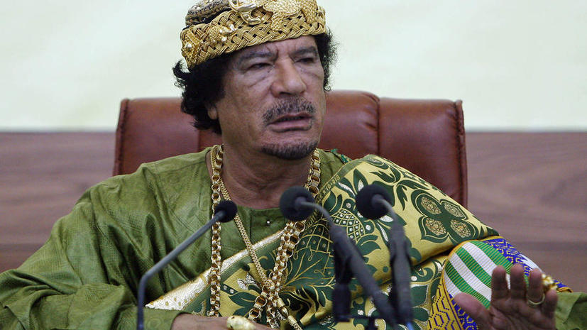Правительство Ливии ищет бриллианты Муамара Каддафи в банках ЮАР