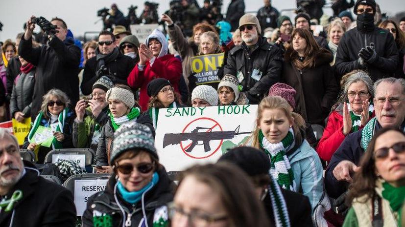 В Вашингтоне прошел марш противников огнестрельного оружия
