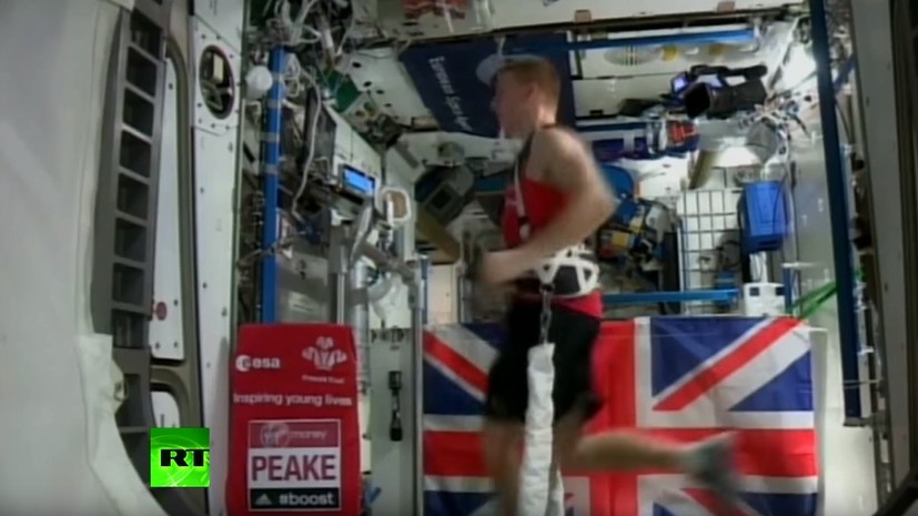 Британский астронавт принял участие в Лондонском марафоне на орбите 