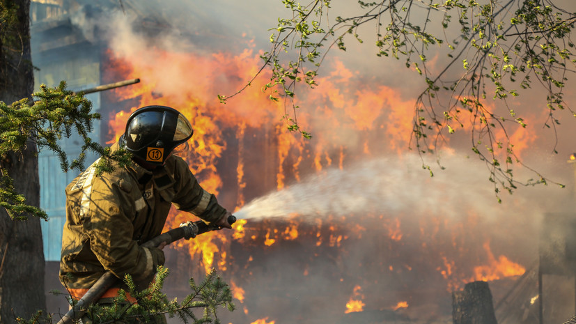 Лесные пожары в России. Сибирь и Дальний Восток