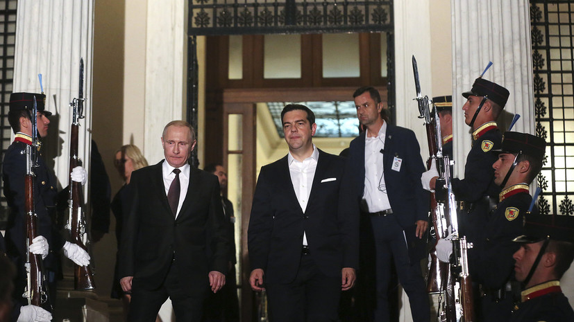 ПРО в Европе, Крым и Савченко: о чём говорил Путин в Афинах