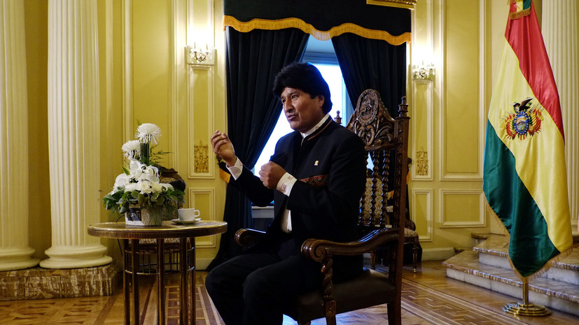 Эво Моралес: Мы поддержим Россию в вопросе признания Крыма