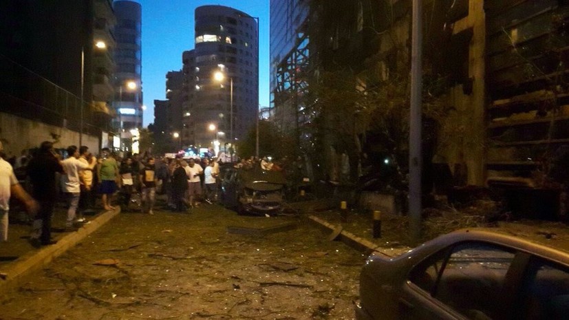 Мощный взрыв произошёл в Бейруте