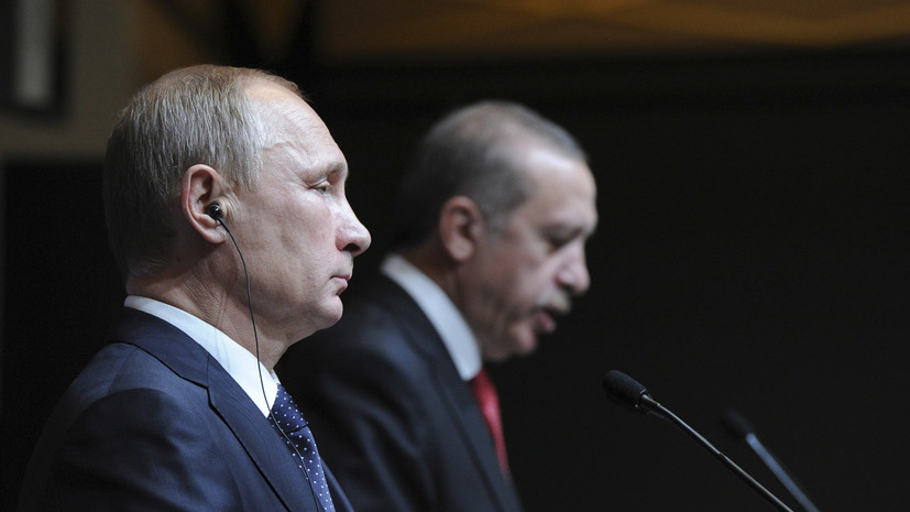 Эрдоган написал письмо Путину в надежде вывести отношения на «заслуженный уровень»  