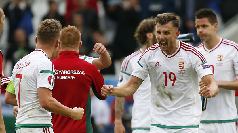 Сборная Венгрии обыграла Австрию в матче Евро-2016
