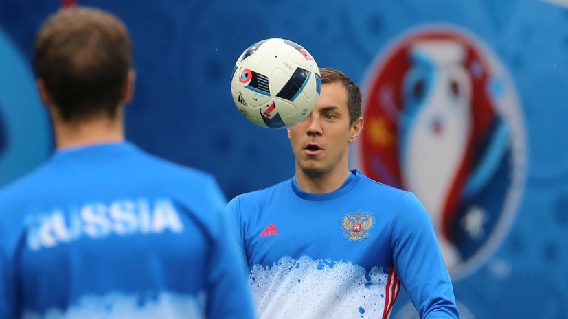Игроки сборной России выйдут на сегодняшний матч в траурных повязках