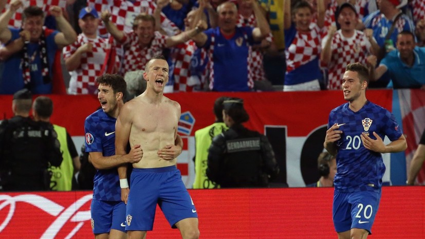 Сборная Хорватии победила испанцев и вышла в 1/8 финала Евро-2016 с первого места в группе