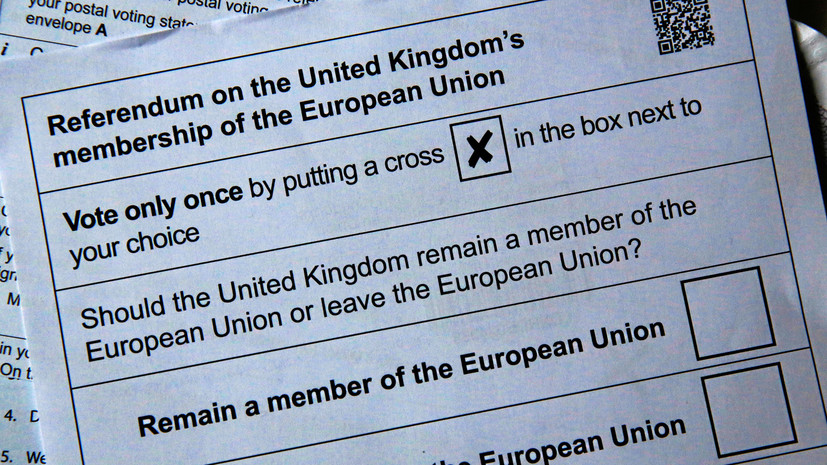 Референдум о членстве Великобритании в ЕС: ливеры против  римейнеров