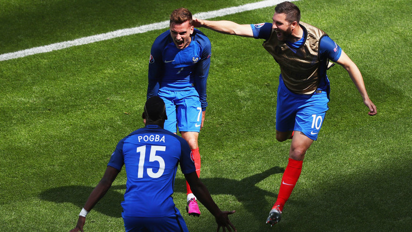 Сборная Франции обыграла команду Ирландии