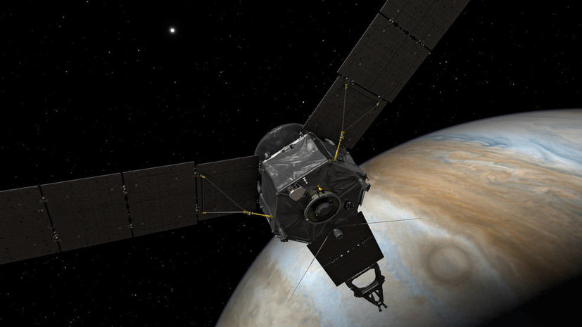 Облучён, но не побеждён: зонд Juno готовится выйти на орбиту Юпитера