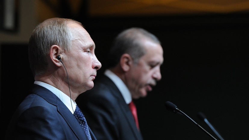 Не допустить переворота и защитить туристов: Путин и Эрдоган провели телефонный разговор