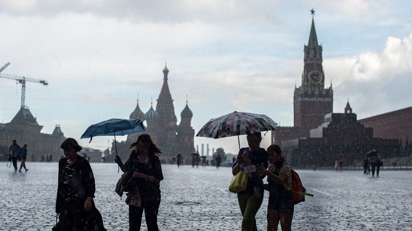 Как управлять лодкой: Москва под водой после сильных ливней