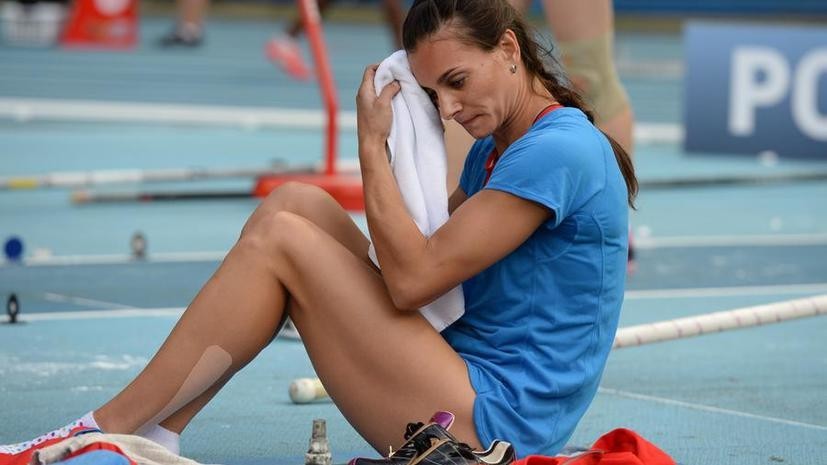 Исинбаева сообщила, что IAAF отклонила её заявку на участие в Олимпиаде