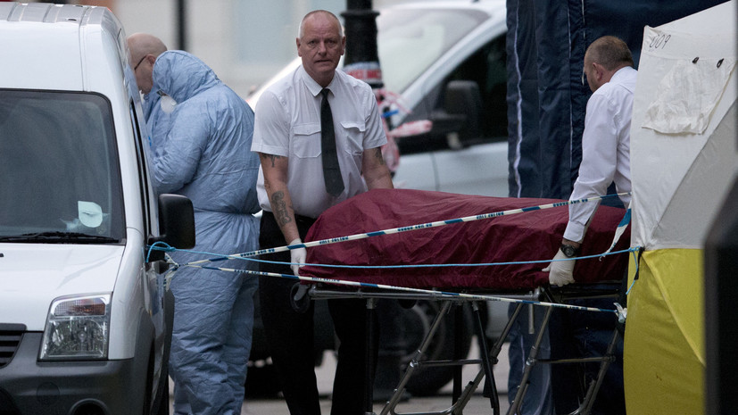 В центре Лондона мужчина напал на прохожих, погибла женщина, есть раненые