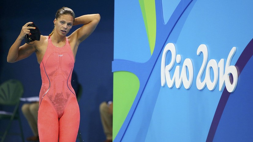 Пловчиха Юлия Ефимова завоевала серебряную медаль на Олимпиаде в Рио 