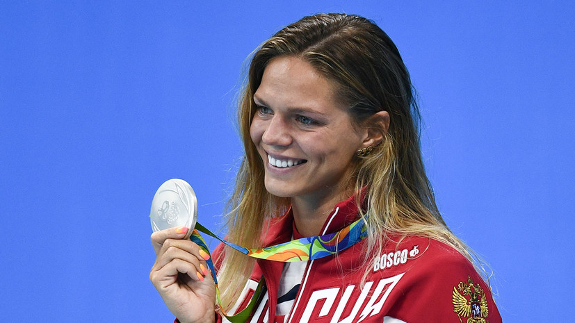 Юлия Ефимова завоевала ещё одну серебряную медаль в плавании