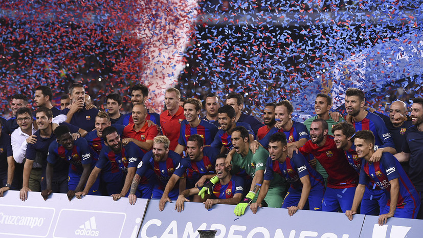 «Барселона» взяла 12-й Суперкубок Испании в своей истории