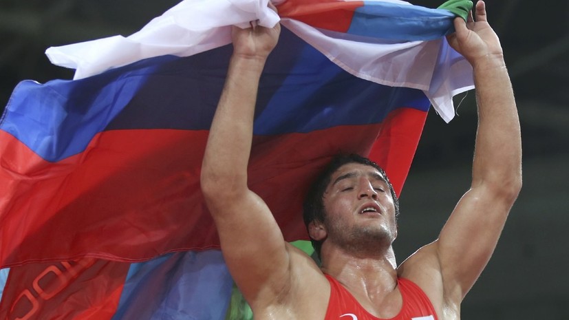 Российский борец Абдулрашид Садулаев выиграл золото Олимпийских игр