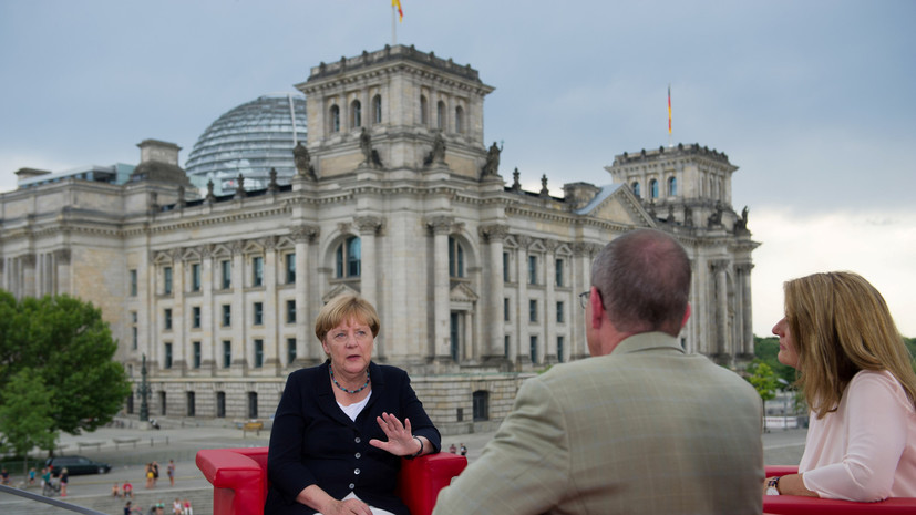 Меркель: Ещё рано снимать санкции с России, но вопрос может оказаться на повестке дня