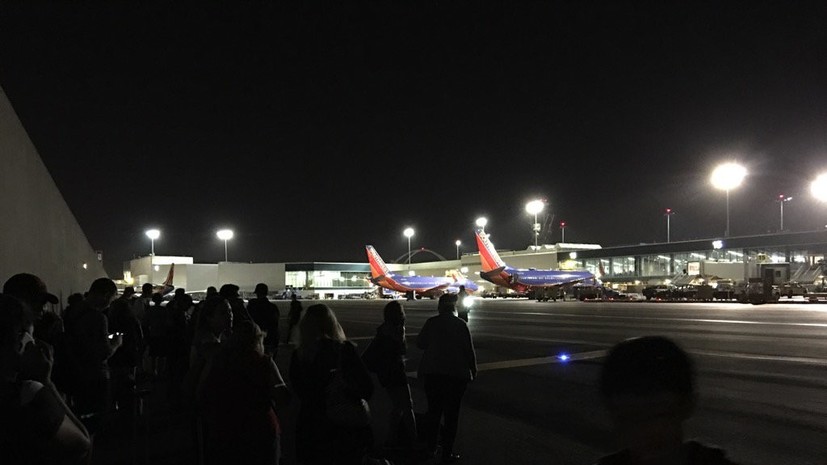 В аэропорту Лос-Анджелеса произошла стрельба