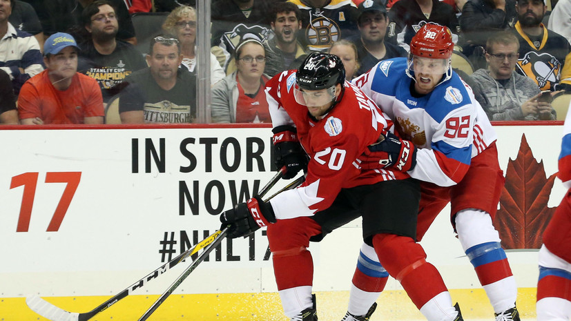Российские хоккеисты уступили канадцам накануне Кубка мира