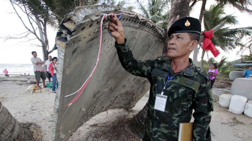 Минтранс Малайзии: Найденные в Танзании обломки соответствуют деталям MH370