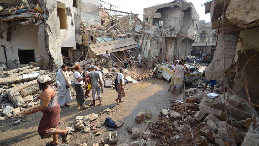 При авианалёте арабской коалиции в Йемене погибли 25 человек