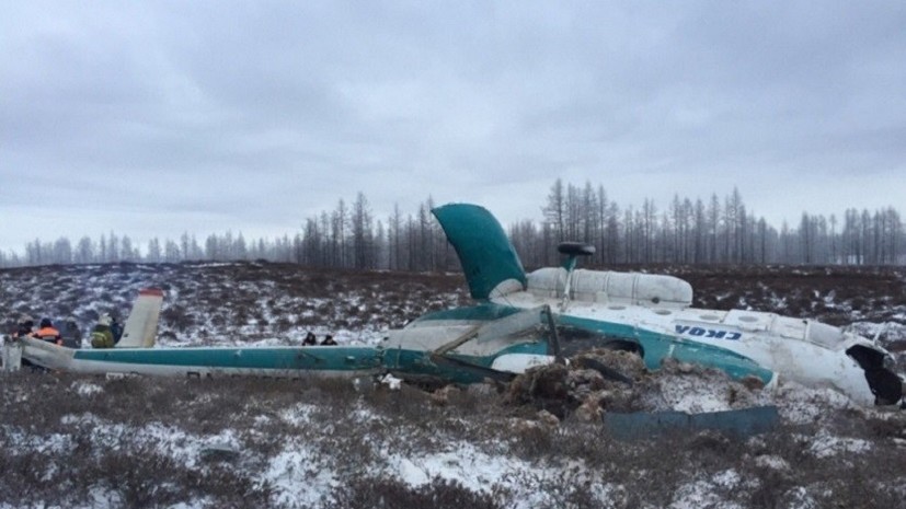 На Ямале разбился вертолёт с нефтяниками, 19 человек погибли