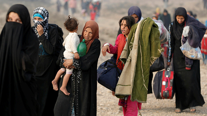 Исход из Мосула: ВОЗ спрогнозировала увеличение числа беженцев до 700 тысяч