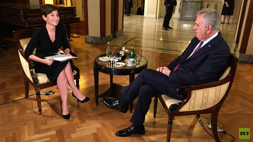 Президент Николич в интервью RT: «Маленькая Сербия — самый большой друг России»