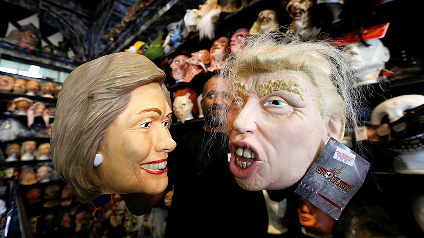 Зомби больше не в моде: как Трамп и Клинтон стали главными героями этого Хэллоуина