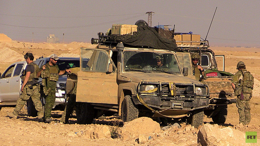 Курс на Ракку: RT заснял американских военных на севере от «столицы ИГ» 