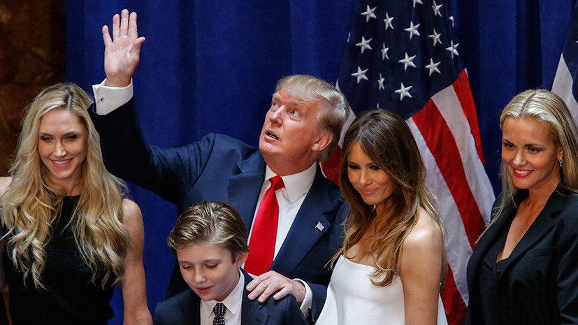 Семейная империя Трампа: три сына, две дочери и восемь внуков