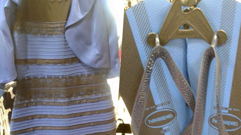 Загадка цвета платья: научная точка зрения