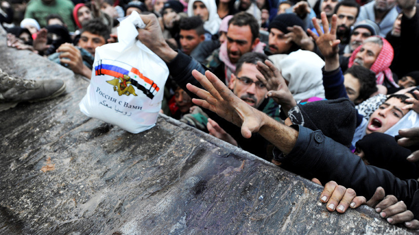«Не мешайте другим помогать»: МО ответило на заявления Мэй о гуманитарной миссии в Алеппо