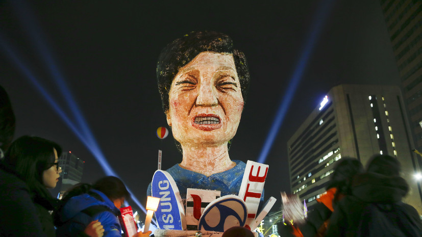 Ненавистный президент: парламент Южной Кореи проголосовал за импичмент Пак Кын Хе