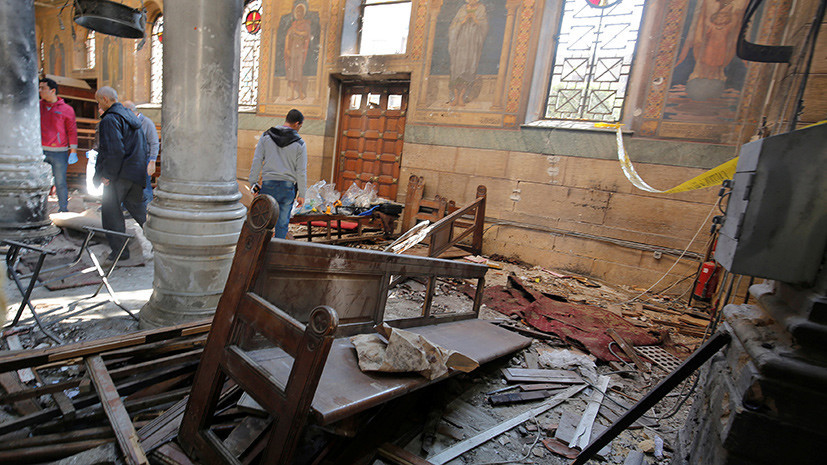 Атака на веру: в Египте впервые за пять лет произошёл теракт в церкви