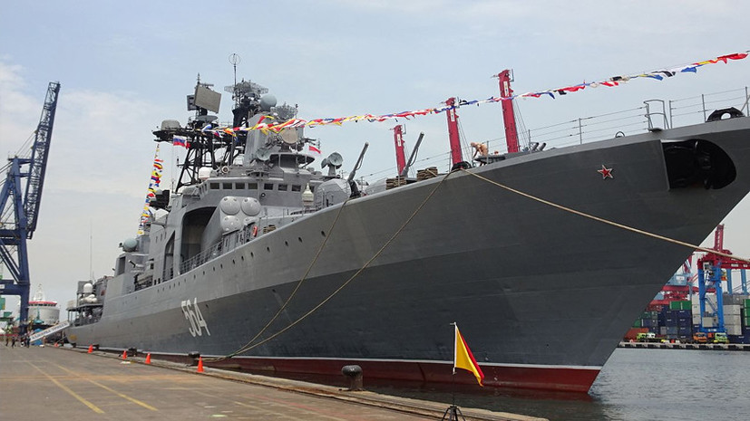 Бенгальские огни: Россия проводит военно-морские учения с Индией