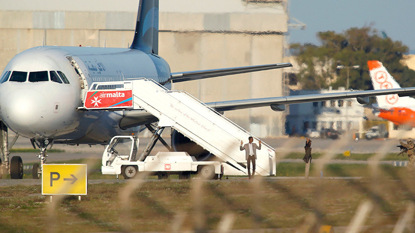 Зона турбулентности: захват самолёта ливийских авиалиний