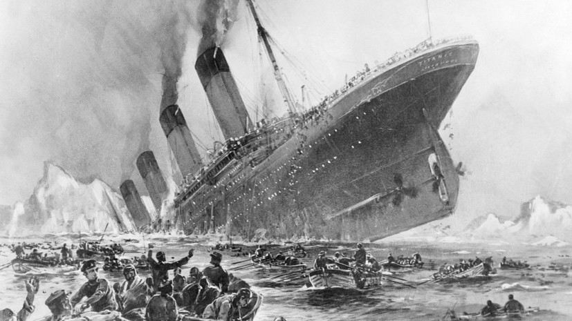 Лёд и пламень: британский журналист представил новую версию крушения «Титаника»