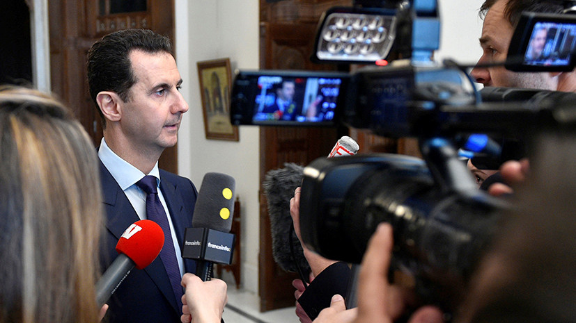 Асад о возможности референдума по Конституции в Сирии
